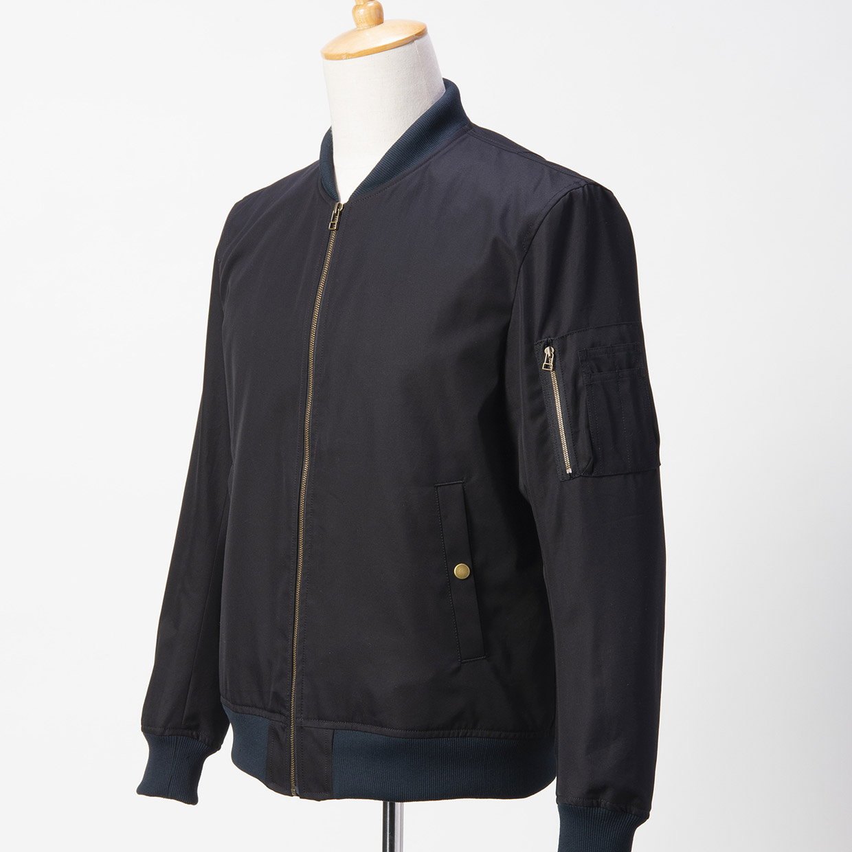 Unisex MA-1 jacket｜日本製上質コートのファクトリーブランド | styletex（スタイルテックス）