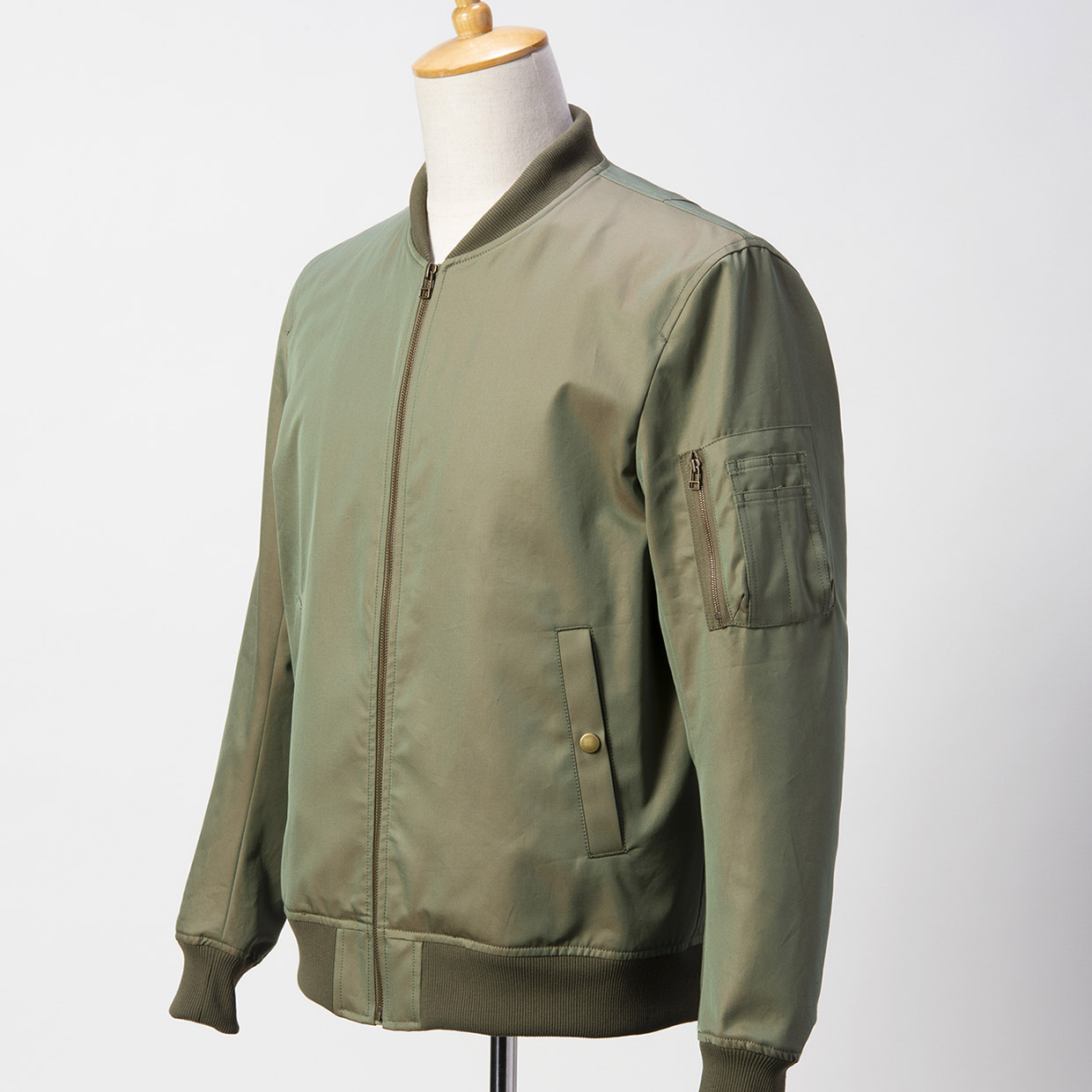 Unisex MA-1 jacket｜日本製上質コートのファクトリーブランド 