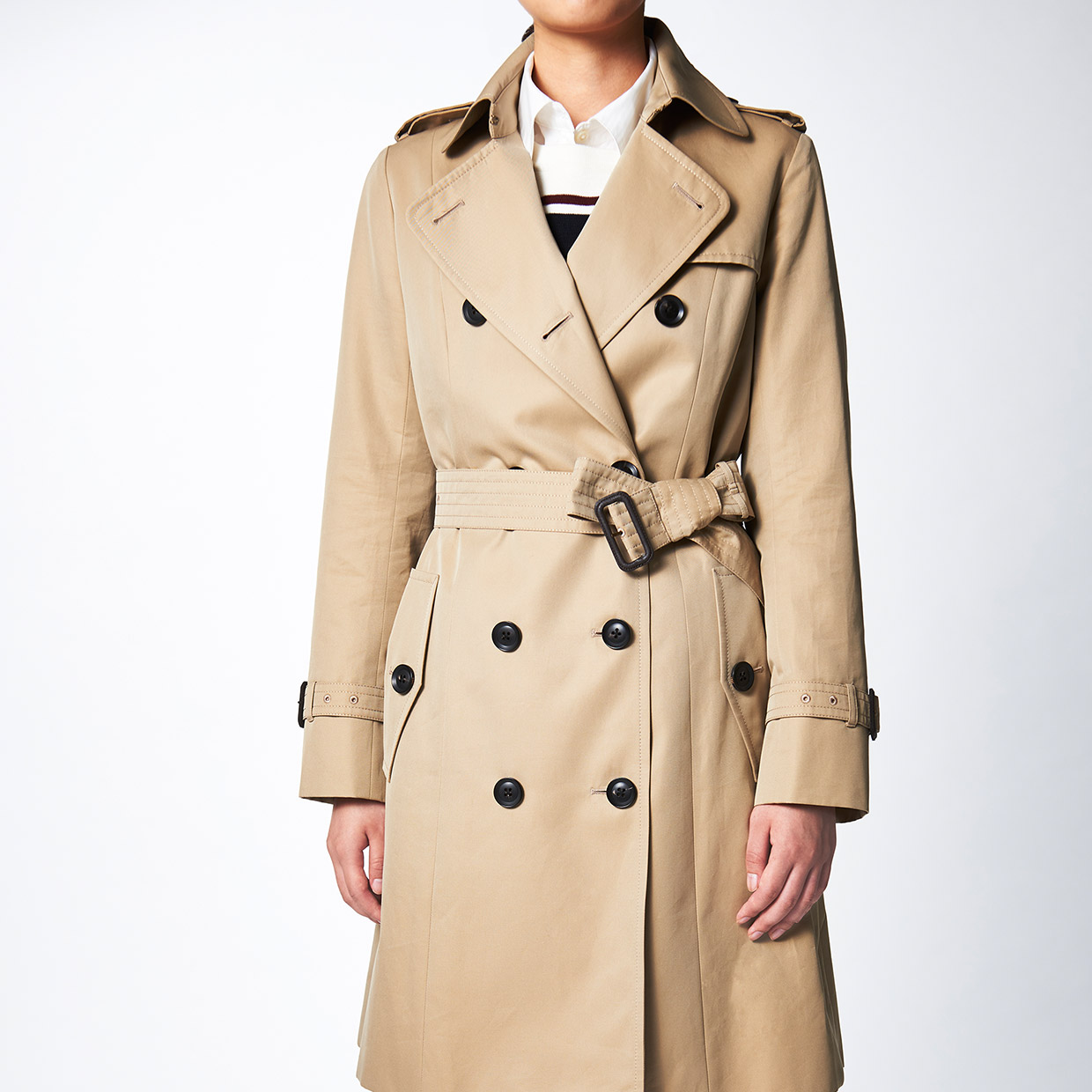 レディース トレンチコート｜日本製上質コートのファクトリーブランド