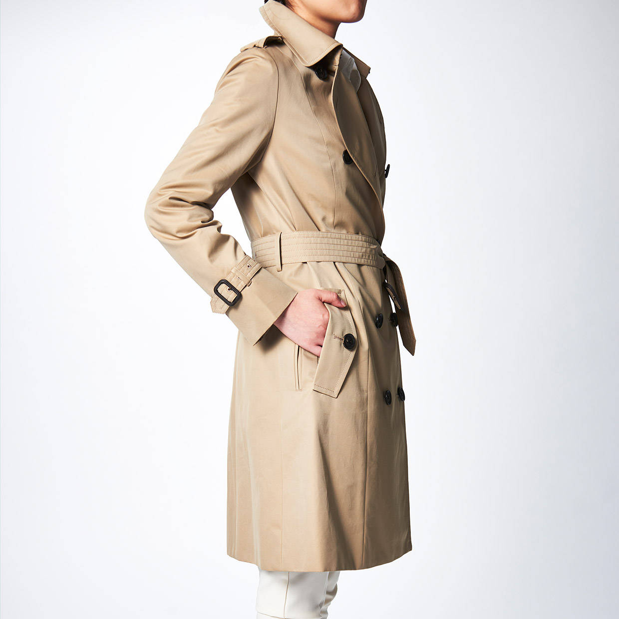 レディース トレンチコート｜日本製上質コートのファクトリーブランド 