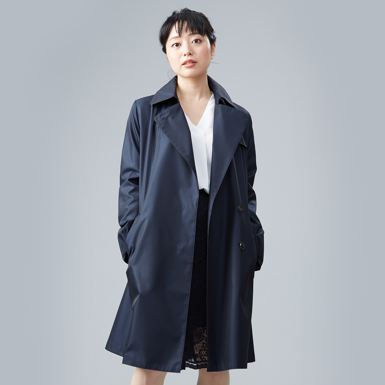 レディースラップコート｜日本製上質コートのファクトリーブランド 